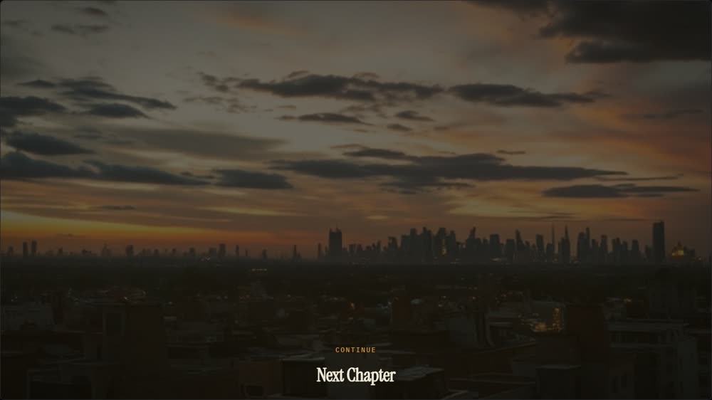 DEPTH PARALLAX CINEMATIC template rendering at 23s
