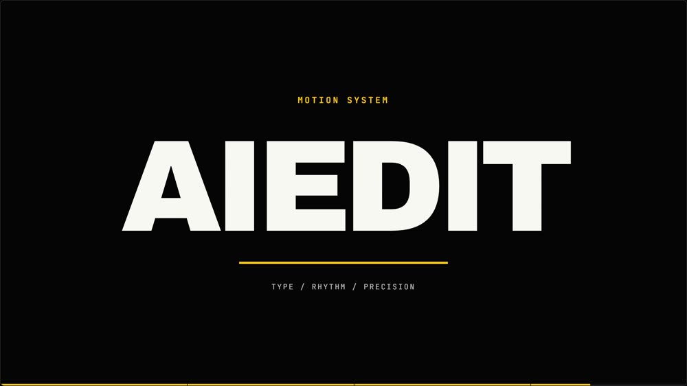 TYPOGRAPHIC POSTER template rendering at 2s